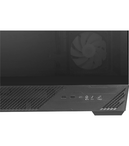 Компьютерный корпус MSI MAG PANO 130R PZ 2xUSB 3.2 Gen 1, 1xUSB 3.2 Gen2 Type-C, 3x120мм ARGB Reverse Blade Fan, 1x120мм ARGB Fan, 1 to 3 Fan PWM Splitter, Tempered Glass Window