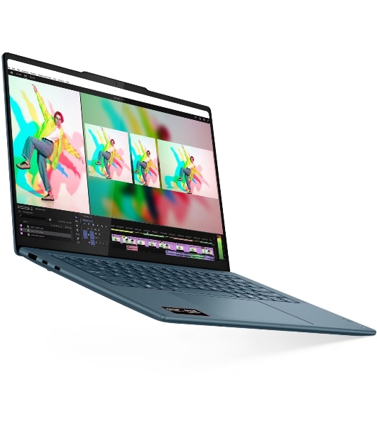 Ноутбук Lenovo Yoga Pro 7 14ASP10/14.5'/OLED/AMD Ryzen AI 9 365/32Gb/1Tb SSD/AMD Radeon Graphics/3K/Windows 11 Pro/бирюзовый/1.54kg