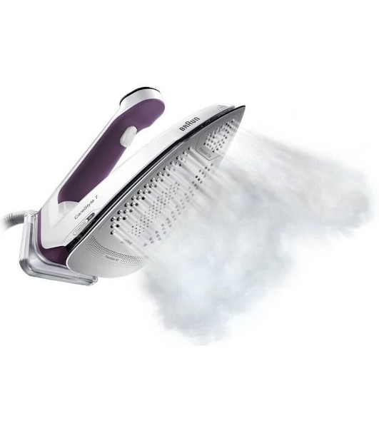 Парогенератор Braun IS7266VI белый/фиолетовый, 2700 Вт, 160 г/мин, 550 г/мин, 2000 мл