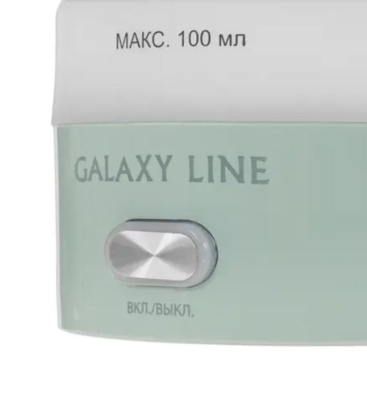 Отпариватель Galaxy Line GL 6197 бирюзовый, 700 Вт, 16 г/мин, 100 мл