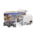Мясорубка электрическая RENOVA MG200-R1WL белый, 2000 Вт, 2.0 кг/мин, реверс, защита от перегрузки, металлический лоток, насадки - 8, фото 1