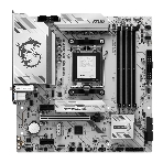 Материнская плата MSI B850M GAMING PLUS WIFI6E, AM5, AMD B850, 4xDDR5, 4xSATA, 2xM.2, 1xPCIe 4.0 x16, 2xPCIe x1, 1xDP, 1xHDMI, 1x2.5Gb LAN, Wi-Fi 6E, Bluetooth 5.3, 4xUSB-A 5Gbps, 3xUSB-A 10Gbps, 1xUSB-C 10Gbps, 3x3.5 мм, 7.1, mATX, фото 1