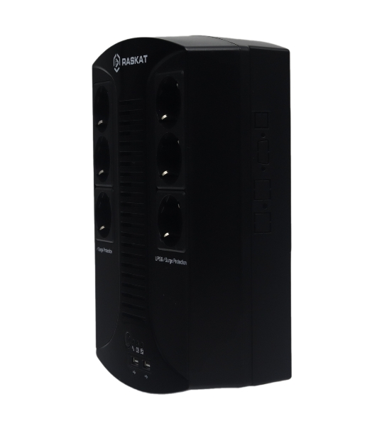 Источник бесперебойного питания ИБП Raskat VS-850VA 850VA, 510Вт, 6хCEE 7