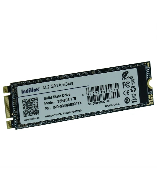 Накопитель SSD Indilinx IND-S3N80S 1ТБ, M.2 2280, SATA III, M.2, R/W 530/450