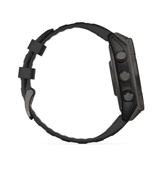 Умные часы Garmin Fenix 8, 1.6' AMOLED, Wi-Fi, Bluetooth, NFC, 100м, серый / черный