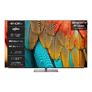 Телевизор Skyworth 77' 77SXF9850 черный OLED 4K UHD 120Hz Google TV