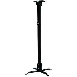 Кронштейн для проектора Buro PR04-140B черный макс.15кг потолочный поворот и наклон