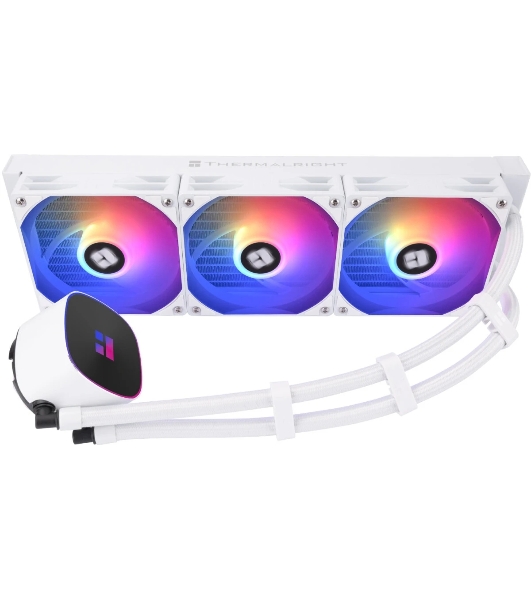 Система жидкостного охлаждения Thermalright Frozen Horizon 360 V2 Soc-AM5/AM4/1200/1700/1851 белый 4-pin 29.5dB Al Ret (F-HORIZON-360-WH-V2)