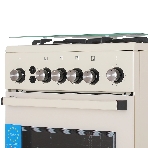 Плита газовая De Luxe 5040.40Г (КР) ЧР-013 бежевый, конфорок 4 газовых, духовка 46 л, 50 см x 85 см x 50 см, фото8