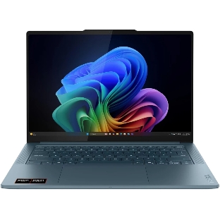 Ноутбук Lenovo Yoga Pro 7 14ASP10/14.5'/OLED/AMD Ryzen AI 9 365/32Gb/1Tb SSD/AMD Radeon Graphics/3K/Windows 11 Pro/бирюзовый/1.54kg
