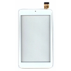 Сенсорное стекло (тачскрин) для Евросеть E-TAB 7.11, белое с рамкой, фото 1