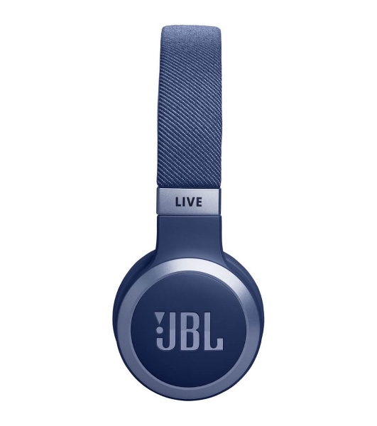 Беспроводные/проводные наушники JBL Live 670NC синий, накладные, Bluetooth + проводной, адаптивное шумоподавление, быстрая зарядка