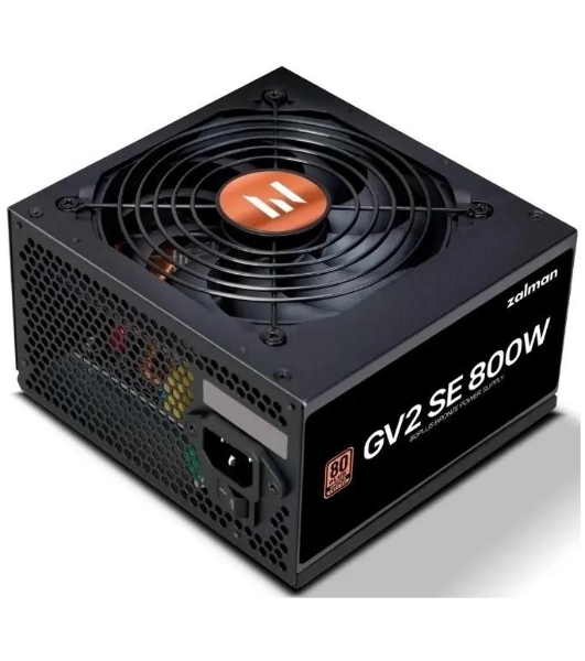 Блок питания Zalman ZM800-GV2SE, 800W, 120мм, черный