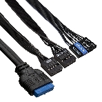 Компьютерный корпус Miditower ExeGate AA-442U2-AA450 (ATX, AA450 8 см, 1хUSB+2хUSB 3.0, аудио, черный), фото2