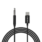Кабель аудио MORE CHOICE (4610196409844) UK28a AUX 3.5мм Type-C 1м, черный, фото 1