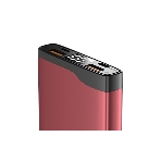 Портативный аккумулятор OLMIO QL-10, 10000mAh, 22.5W, QuickCharge3.0/PowerDelivery, LCD, красный,, фото4