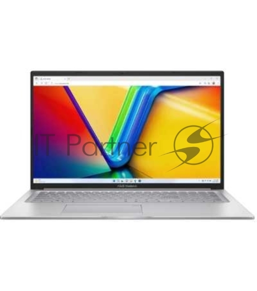 Ноутбук Asus Vivobook 17 X1704VA-AU1107/17.3'/IPS/Intel Core 7 150U/16Gb/1Tb SSD/Intel Graphics/Windows 11 Pro/серебристый/2.1kg