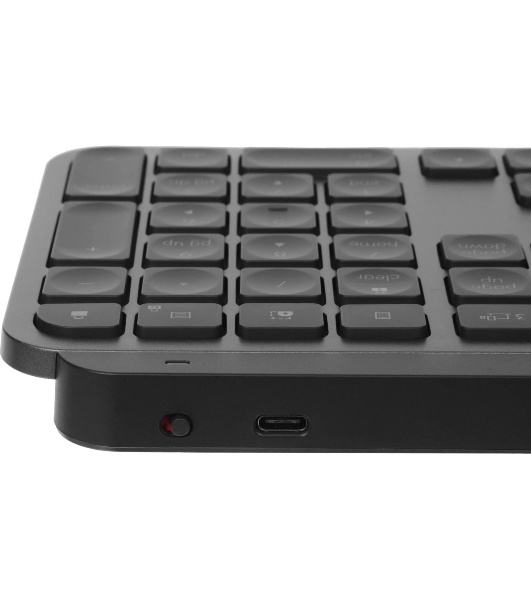 Комплект клавиатура+мышь Logitech MX Keys S Combo беспроводной, USB, 8000 DPI, серый