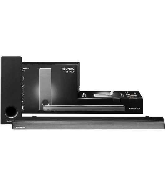 Микросистема Hyundai H-HA630 черный 150Вт FM USB BT SD/MMC/MS