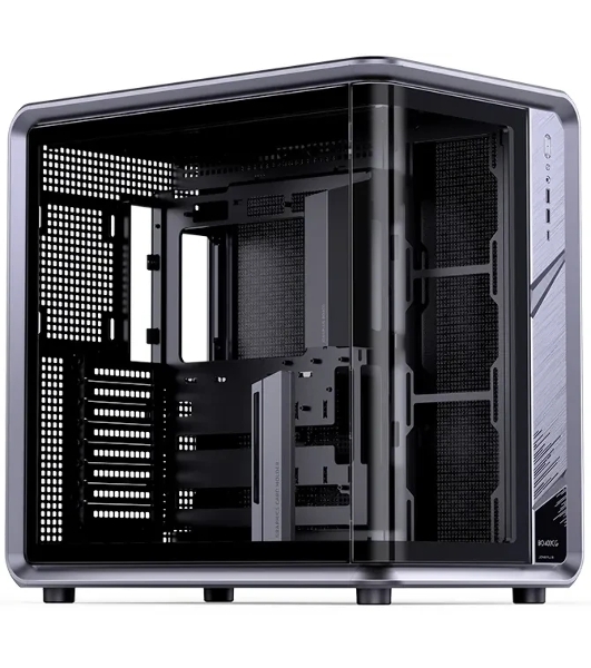 Корпус Jonsbo Jonsplus BO400CG, Midi-Tower, серый