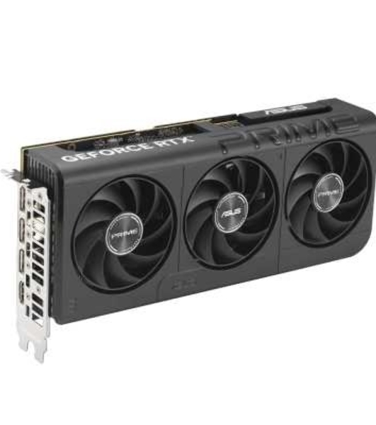 Видеокарта Asus PRIME RTX 5060-O8G, NVIDIA RTX 5060, 8Gb, GDDR7, 128 bit, PCI-E 5.0, HDMIx1, DPx3, HDCP, 2595 MHz