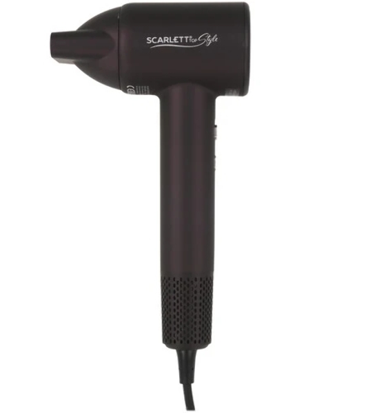 Фен Scarlett SC-HD70I43 фиолетовый, 1600 Вт, ионизация