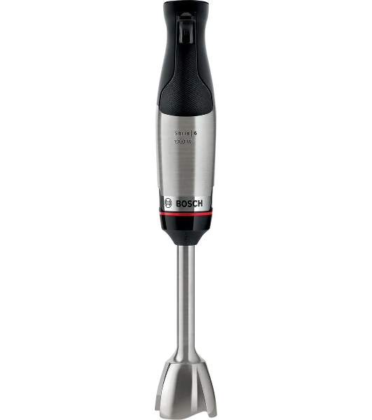 Блендер погружной Bosch MSM6M622 черный, 1000 Вт, плавная регулировка, турбо