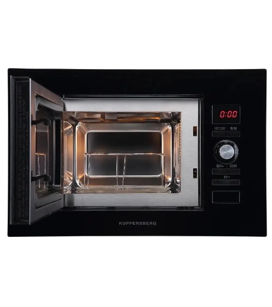 Встраиваемая микроволновая печь Kuppersberg HMW 625 B 20 л, High-Tech, 800 Вт, черный