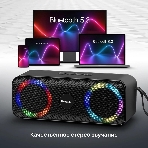 Акустическая система Defender LIGHT/BT/FM/USB/TF/AUX Q1 черный 10 Вт, фото7