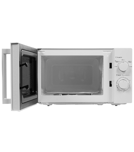 Микроволновая печь Midea MM720CY6-W белый, 20 л, 700 Вт, переключатели - поворотный механизм