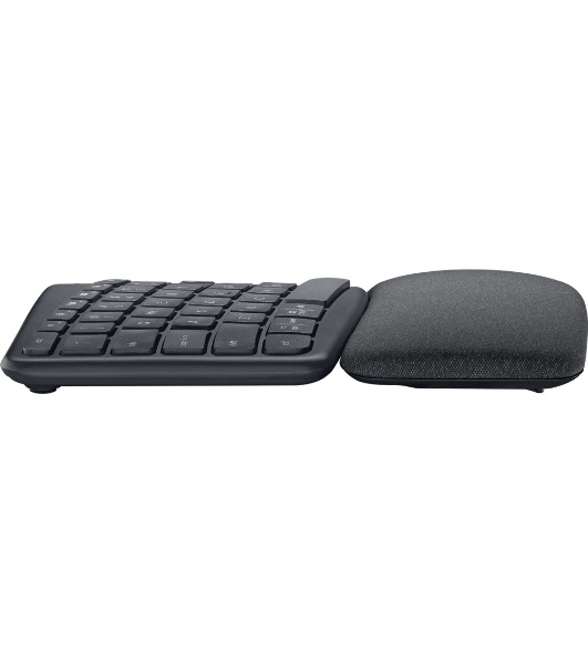Клавиатура Logitech Ergo K860 беспроводная, Bluetooth, радиоканал, чёрный