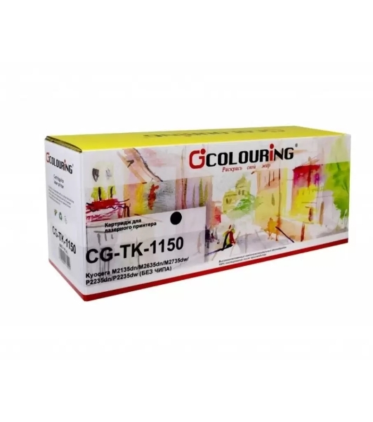 Картридж Colouring CG-TK-1150 черный (3000 стр.) для Kyocera M2135dn/M2635dn/M2735dw/P2235dn/P2235dw