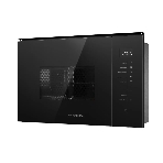 Встраиваемая микроволновая печь Kuppersberg HMW 651 B, High-Tech, 25 л, мощность 900 Вт, кварцевый гриль, поворотный стол, 5 уровней мощности, 8 автоматических программ, размораживание, сенсорное управление, дисплей, черный, фото3