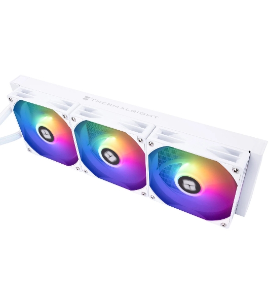 Система жидкостного охлаждения Thermalright Frozen Horizon 360 V2 Soc-AM5/AM4/1200/1700/1851 белый 4-pin 29.5dB Al Ret (F-HORIZON-360-WH-V2)