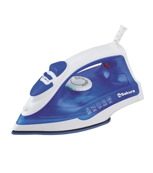 Утюг Sakura SA-3062CBL 1800 Вт керам. подошва, пар. увлажнение, самоочист.
