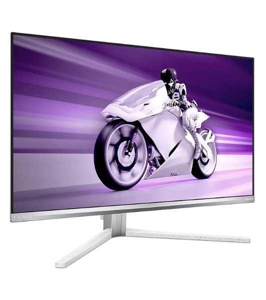Монитор 26.5' Philips Evnia 27M2N8500 QD-OLED 2560x1440, 360 Гц, 0.03 мс, 16:9, 250 кд/м², 2xHDMI 2.1, DP 1.4, USB Hub (2x USB 3.2), 3.5 Jack, DisplayHDR True Black 400, FreeSync, G-Sync, динамики (2x5 Вт), Ambiglow, белый