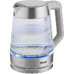 Чайник электрический Haier HK-501 1.7л. 2400Вт серый корпус: стекло/пластик (TD0036930RU), фото 1