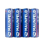 Батарейки Maunfeld Alkaline AA (LR6) MBLR6-SR40, спайка 4 шт, 1.5 В, фото 1