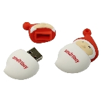 Флешка USB SmartBuy NY series Santa-A (SB16GBSantaA), 16Gb, USB 2.0, R/W 25/15, красный/белый, фото3