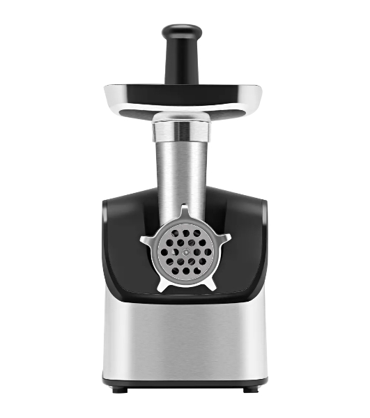 Мясорубка электрическая ARESA AR-2107 серебристый, 2500 Вт, 2.8 кг/мин, реверс, защита от перегрузки, насадки - 5