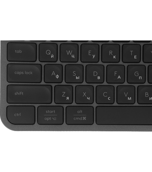 Комплект клавиатура+мышь Logitech MX Keys S Combo беспроводной, USB, 8000 DPI, серый