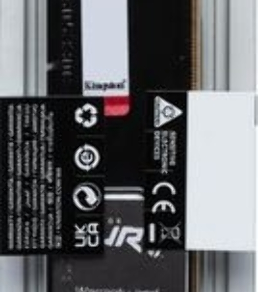 Оперативная память Kingston Fury Beast, DDR5, 32GB (1x32GB), 5600 MHz, CL40, с радиатором, чёрный