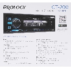 Автомагнитола Prology GT-200, 1 DIN, Bluetooth, USB Type-A, AUX, пульт ДУ, фото4