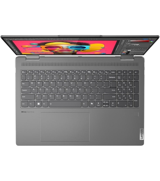 Ноутбук Lenovo Yoga 7 2-in-1 16IML9/16'/IPS/Intel Core Ultra 7 155U/16384Mb/1024Gb SSD/Intel Graphics/Windows 11 Home/серый/1.99kg