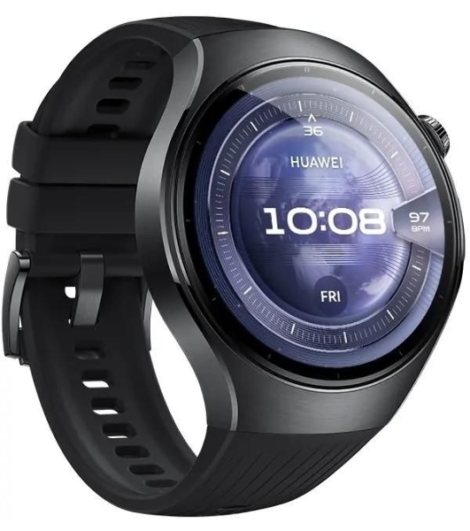 Умные часы Huawei Watch 5 Rates-L19F, 1.5' LTPO AMOLED, Wi-Fi, Bluetooth, NFC, IP69, черный