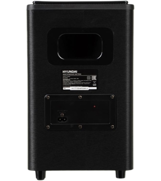 Микросистема Hyundai H-HA650 черный 150Вт FM USB BT SD/MMC/MS