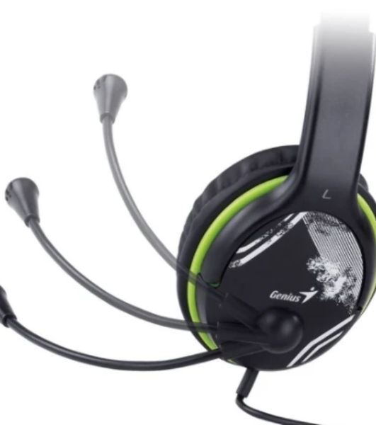Гарнитура Genius HS-400A черный, проводная