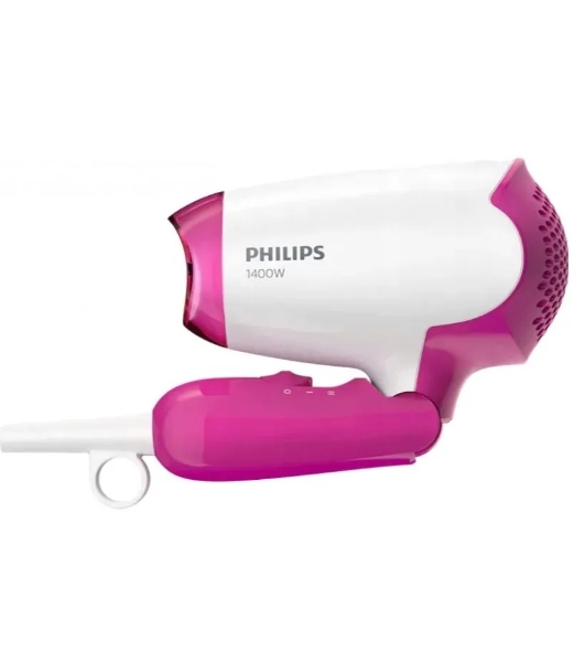 Фен Philips BHD003/00 розовый/белый, 1400 Вт, компактный