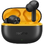 Наушники TWS Realme Buds T200 Lite черный, внутриканальные, Bluetooth, до 28 ч, фото 1