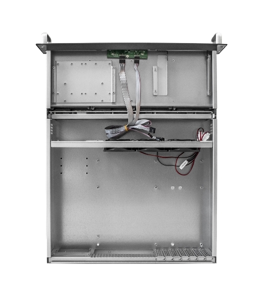 Серверный корпус ExeGate Pro 2U550-HS08 RM 19', высота 2U, глубина 550, без БП, 8xHotSwap, USB